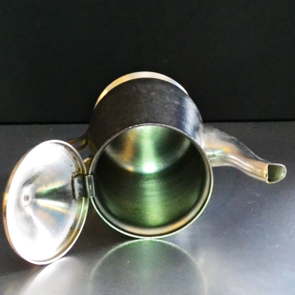 Vintage Oneida Stainless Teapot Japan Dining Drinkware Serveware - Picture 7 of 7